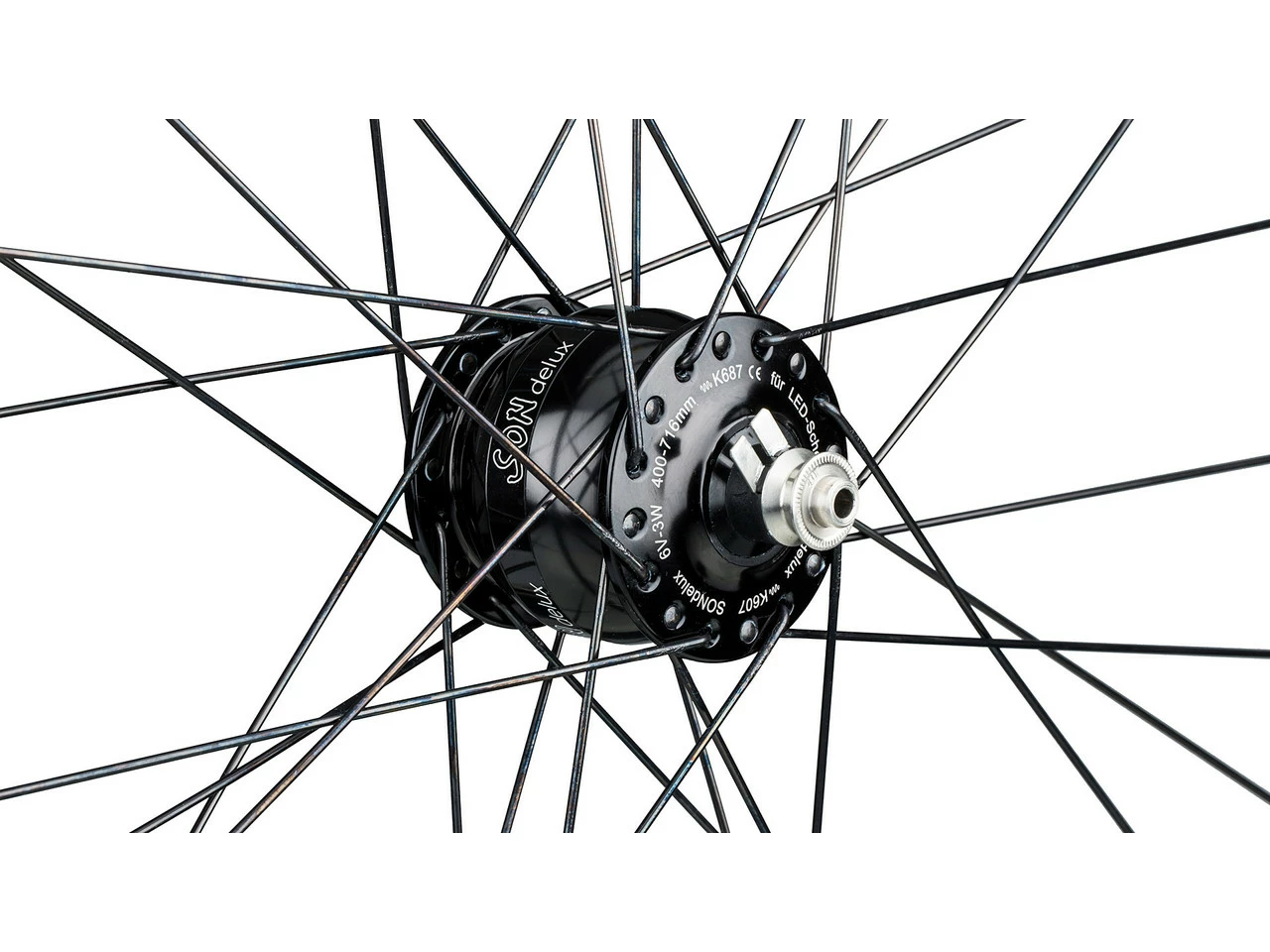 SON Roue Delux + Open Pro + Sapim Race 28" - Fin De Série 8 SON Roue Delux + Open Pro + Sapim Race 28" - Fin De Série – Image 6