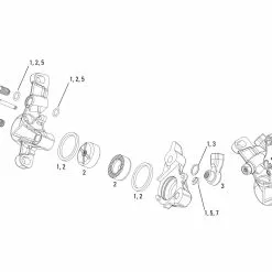 SRAM Pièces Détachées Pour Étrier De Frein X0 (2011-2016)