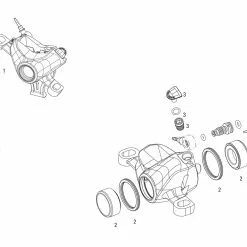 SRAM Pièces Détachées Pour Étrier De Frein Level TLM