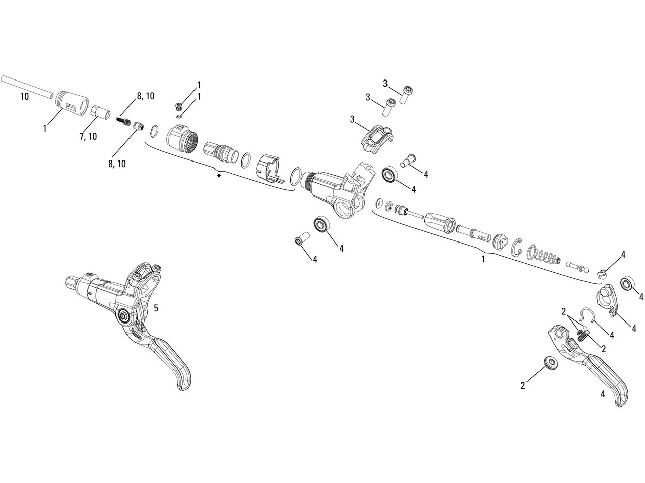 AVID Pièces Détachées Pour Étrier De Frein Code (2011-2016) 3 AVID Pièces Détachées Pour Étrier De Frein Code (2011-2016)