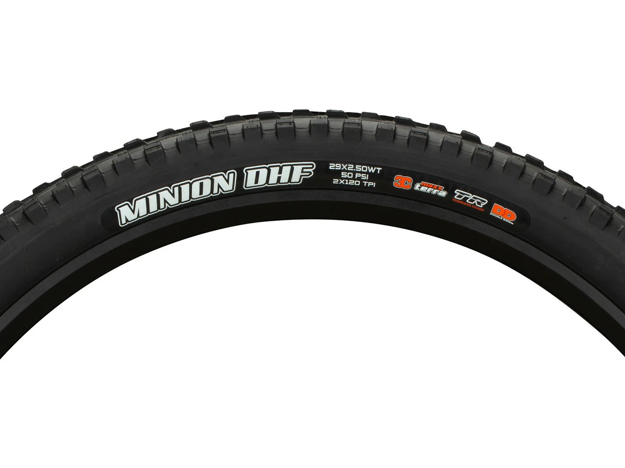 MAXXIS Pneu Souple Minion DHF 3C MaxxTerra DD WT TR 29" 5 MAXXIS Pneu Souple Minion DHF 3C MaxxTerra DD WT TR 29" – Image 3