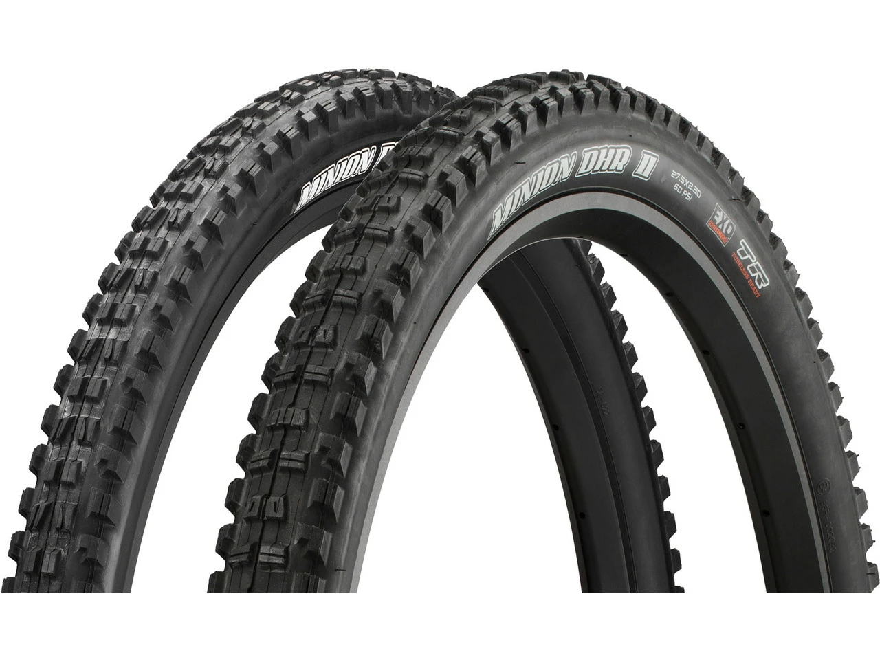 MAXXIS Set De 2 Pneus Souples Minion DHF / DHR II Dual EXO TR 27,5" 3 MAXXIS Set De 2 Pneus Souples Minion DHF / DHR II Dual EXO TR 27,5"