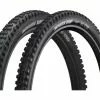 MAXXIS Set De 2 Pneus Souples Minion DHF / DHR II Dual EXO WT TR 27,5" -Promos Porte-vélos Magasin 277279