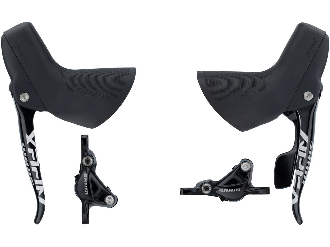 SRAM Set Freins à Disque Hydrauliques Av+arr Apex 1 HRD Levier DoubleTap® 3 SRAM Set Freins à Disque Hydrauliques Av+arr Apex 1 HRD Levier DoubleTap®