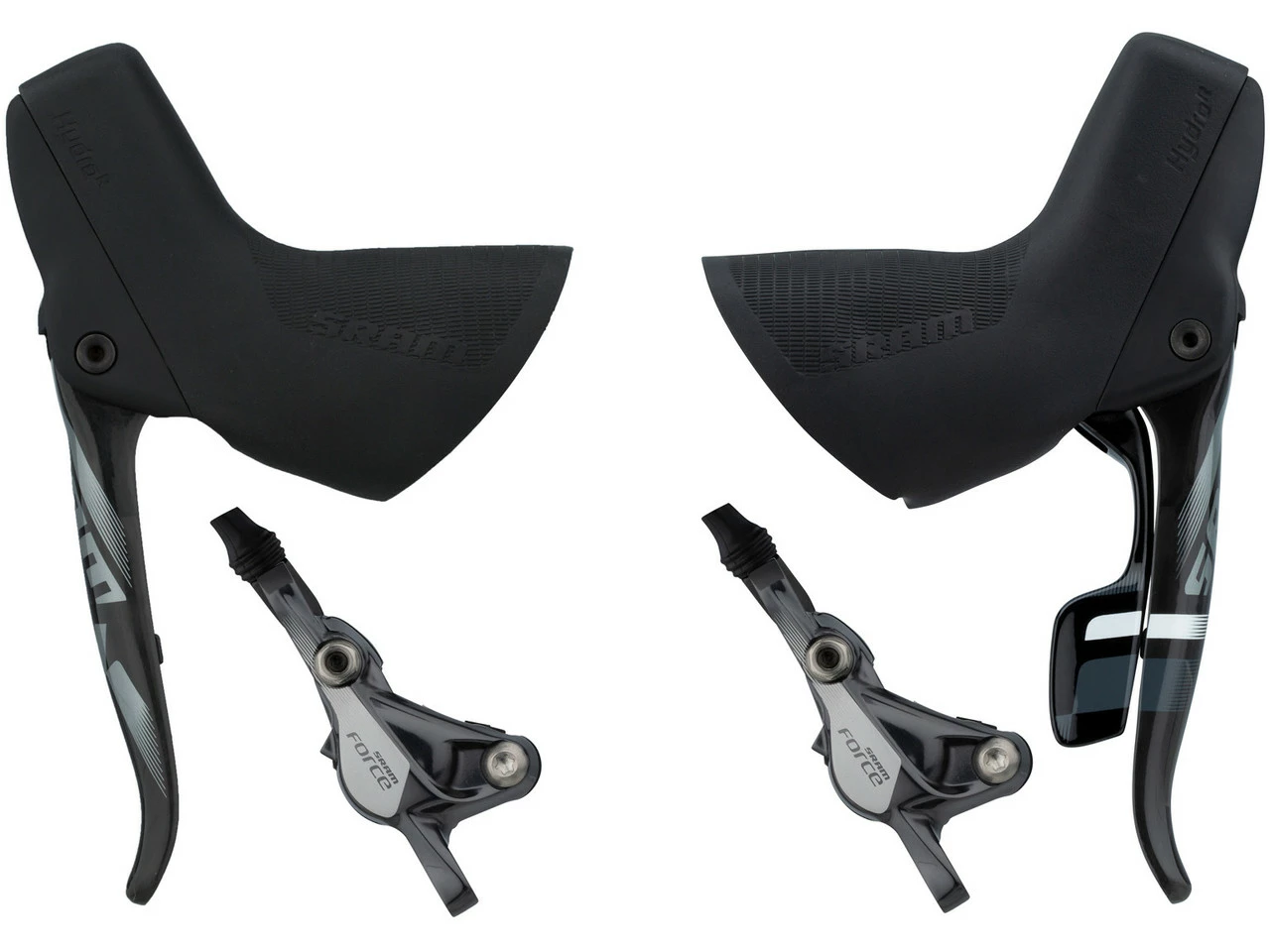 SRAM Set De Freins à Disque Hydrauliques Av+arr Force 1 Levier DoubleTap® 3 SRAM Set De Freins à Disque Hydrauliques Av+arr Force 1 Levier DoubleTap®