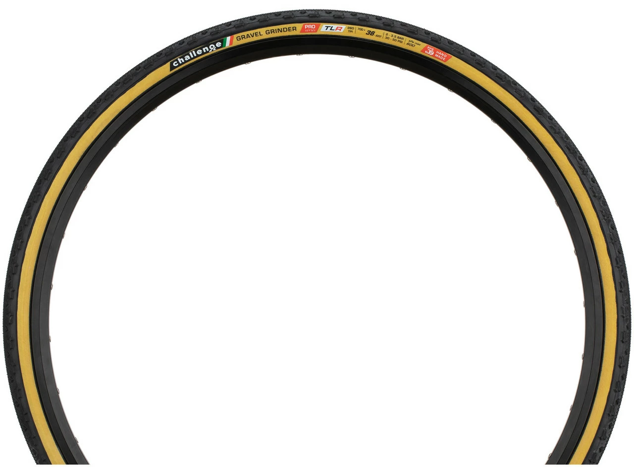 Challenge Pneu Souple Gravel Grinder Pro Handmade TLR 28" 4 Challenge Pneu Souple Gravel Grinder Pro Handmade TLR 28" – Image 2