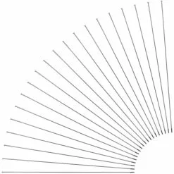 Sapim Rayons Race Straightpull + Écrous - 20 Pièces -Promos Porte-vélos Magasin 366084