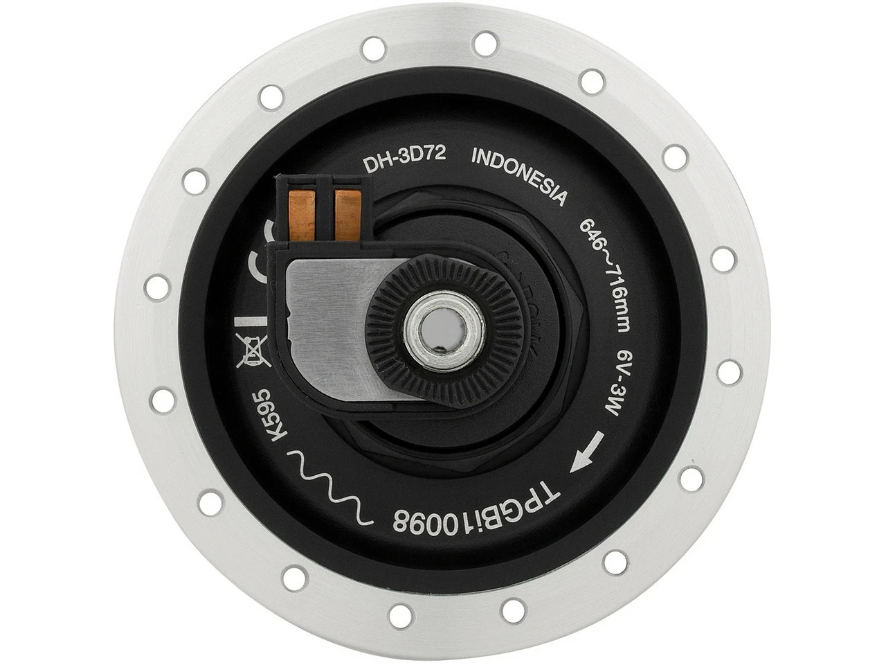 Shimano Dynamo De Moyeu Disc Center Lock DH-3D72 7 Shimano Dynamo De Moyeu Disc Center Lock DH-3D72 – Image 5