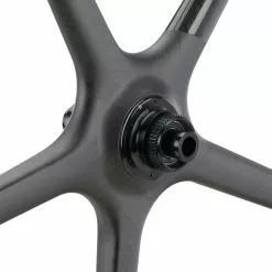 Black Inc Set De Roues En Carbone Five Disc Center Lock 28" -Promos Porte-vélos Magasin 401508