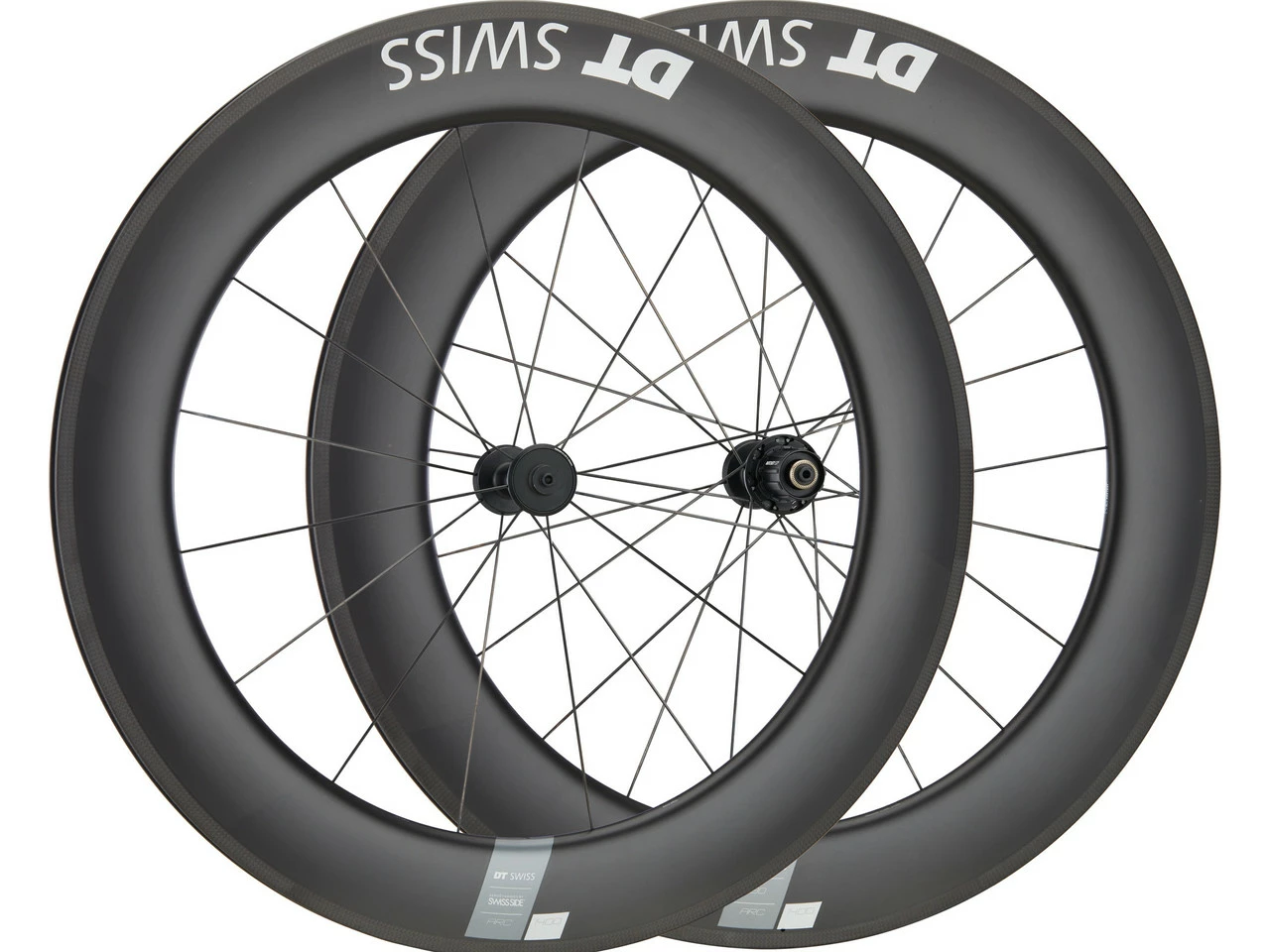 Dt-swiss Set De Roues En Carbone ARC 1400 DICUT 80 Frein Sur Jante 28" 3 Dt-swiss Set De Roues En Carbone ARC 1400 DICUT 80 Frein Sur Jante 28"