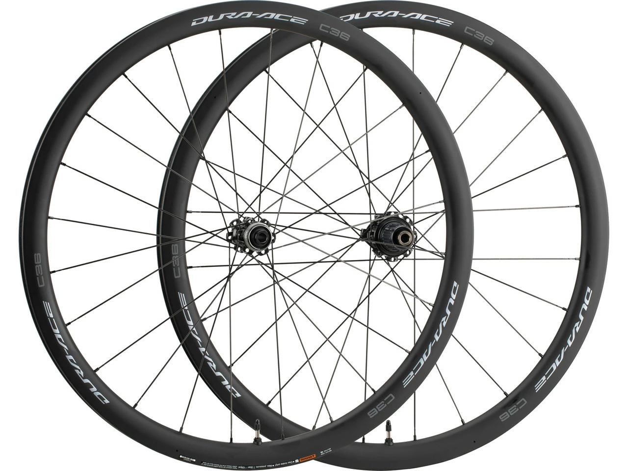Shimano Set De Roues En Carbone WH-R9270-C36-TL Dura-Ace Disc Center Lock 3 Shimano Set De Roues En Carbone WH-R9270-C36-TL Dura-Ace Disc Center Lock