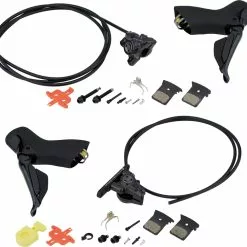 Shimano Set De Freins à Disque Av+arr Dura-Ace BR-R9270 + Di2 ST-R9270 -Promos Porte-vélos Magasin 472204