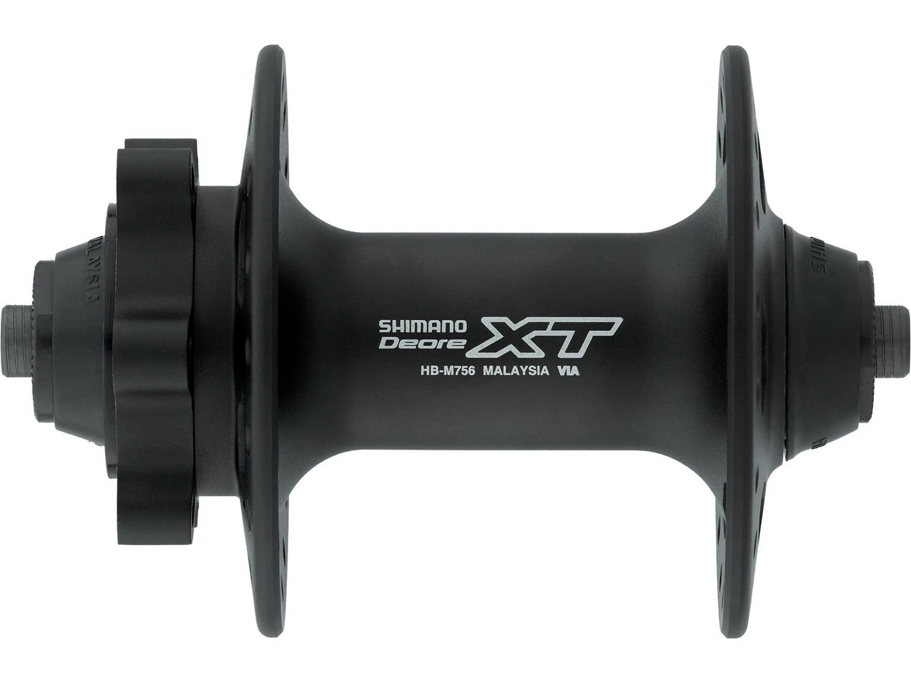 Shimano Moyeu Avant XT HB-M756 Disc 6 Trous Pour Axe à Serrage Rapide 3 Shimano Moyeu Avant XT HB-M756 Disc 6 Trous Pour Axe à Serrage Rapide