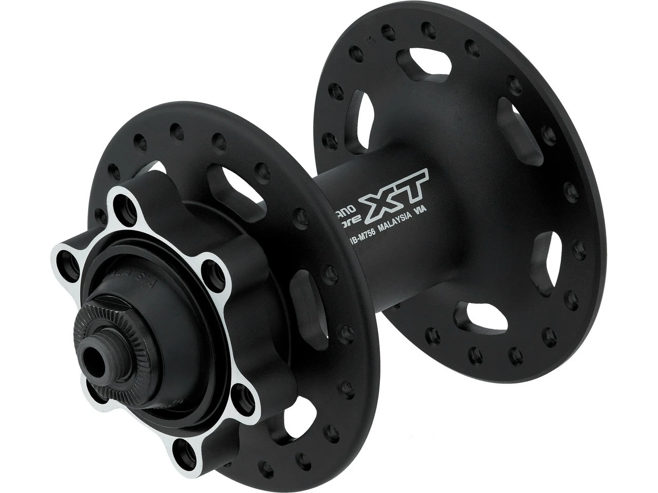 Shimano Moyeu Avant XT HB-M756 Disc 6 Trous Pour Axe à Serrage Rapide 4 Shimano Moyeu Avant XT HB-M756 Disc 6 Trous Pour Axe à Serrage Rapide – Image 2