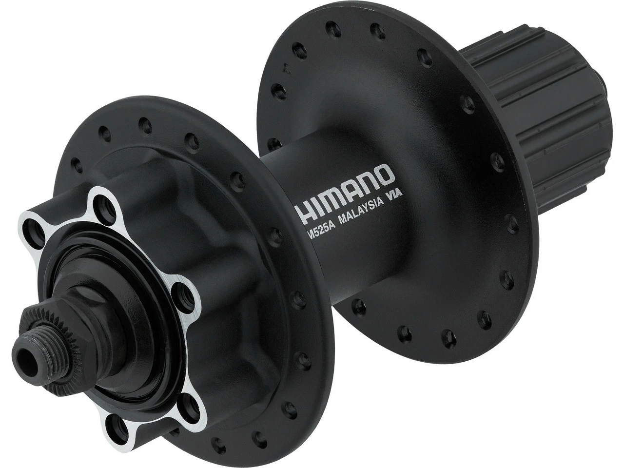 Shimano Moyeu Arrière FH-M525A Disc 6 Trous Pour Axe De Réglage Rapide 4 Shimano Moyeu Arrière FH-M525A Disc 6 Trous Pour Axe De Réglage Rapide – Image 2