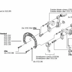 MAGURA Anneaux En Plastique Pour Adaptateur Evolution 5 MAGURA Anneaux En Plastique Pour Adaptateur Evolution -Promos Porte-vélos Magasin 52844