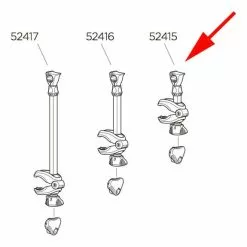 Branche Vélo Courte Thule Sans Fermeture Pour Porte Vélo EuroClassic 929 G6