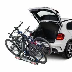 Porte-vélos Pour Crochet D'attelage Cruz Pivot EBike 2 Vélos 13 Broches -Promos Porte-vélos Magasin cru 940 507 004