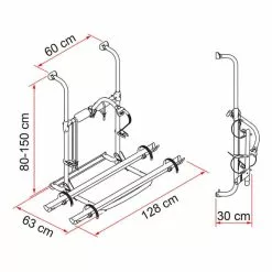 Porte-vélos Fiamma UL Pour 2/3 Vélos Gris Argenté Noir Rouge 7 Porte-vélos Fiamma UL Pour 2/3 Vélos Gris Argenté Noir Rouge -Promos Porte-vélos Magasin fia 02093b86a 003