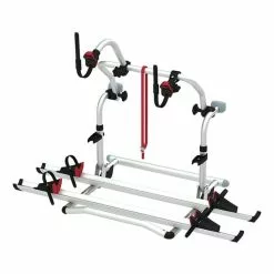 Porte-vélos Fiamma Pro C E-Bike Pour 2 Vélos Gris Argenté Noir Rouge